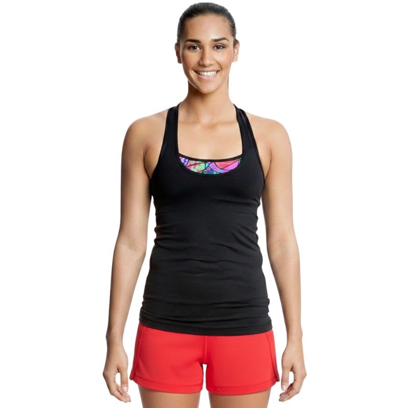 Funkita - Black - Ladies Active Singlet Top