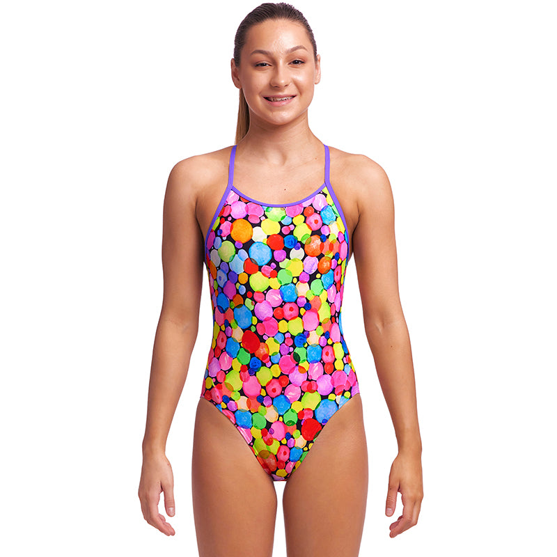 Funkita - Bubble Tea - Girls Diamond Back One Piece