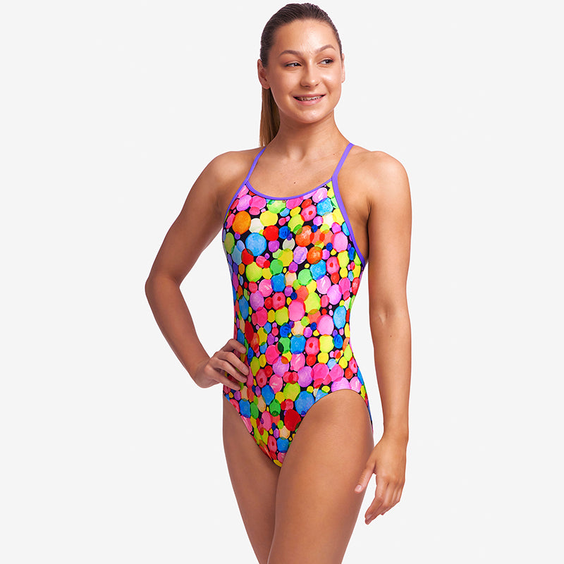 Funkita - Bubble Tea - Girls Diamond Back One Piece