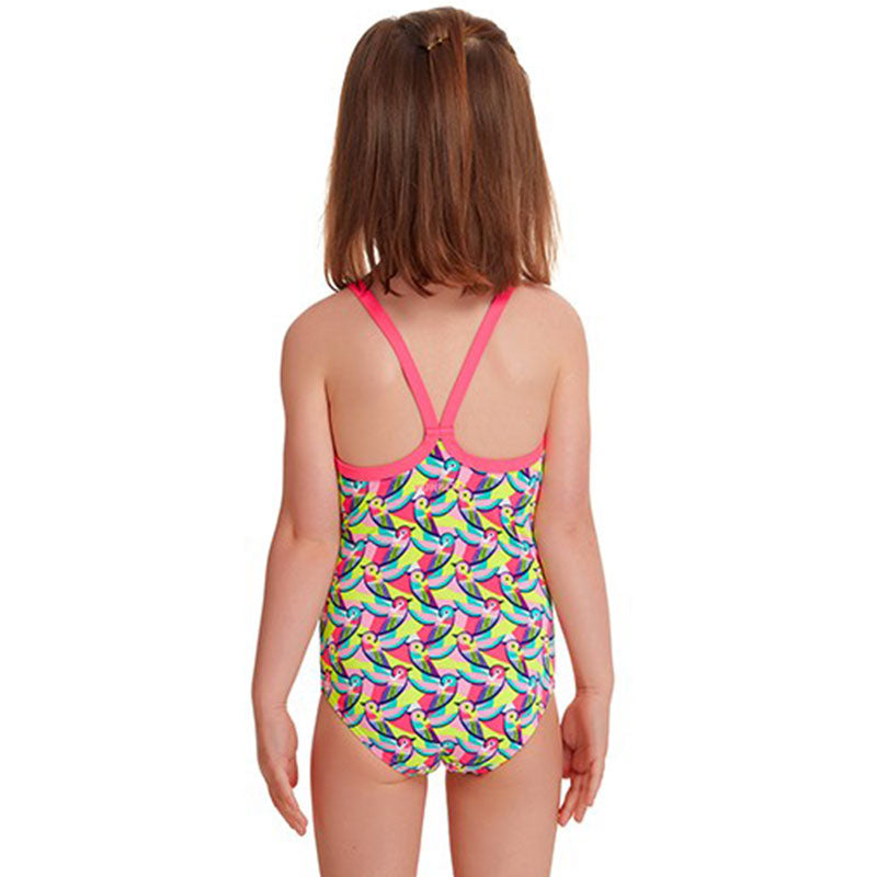 Funkita - Bye Birdie - Toddler Girls Printed One Piece