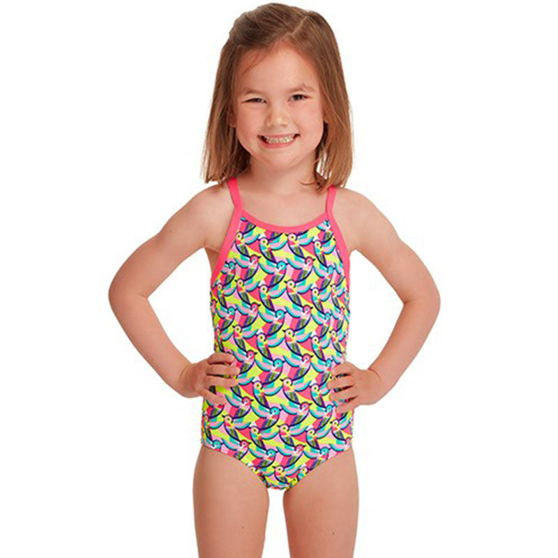 Funkita - Bye Birdie - Toddler Girls Printed One Piece