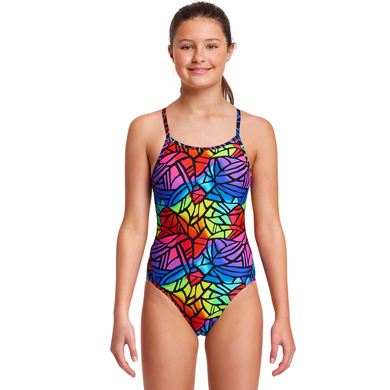 Funkita - Cabbage Patch - Girls Diamond Back One Piece