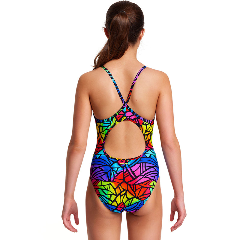 Funkita - Cabbage Patch - Girls Diamond Back One Piece