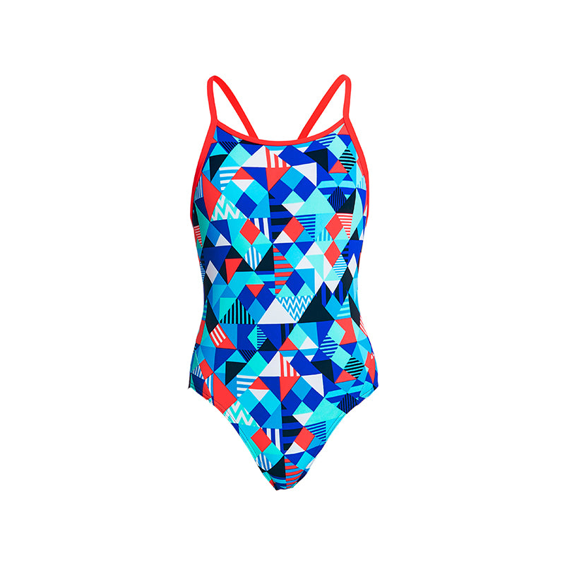 Funkita - Check Republic - Girls Diamond Back One Piece