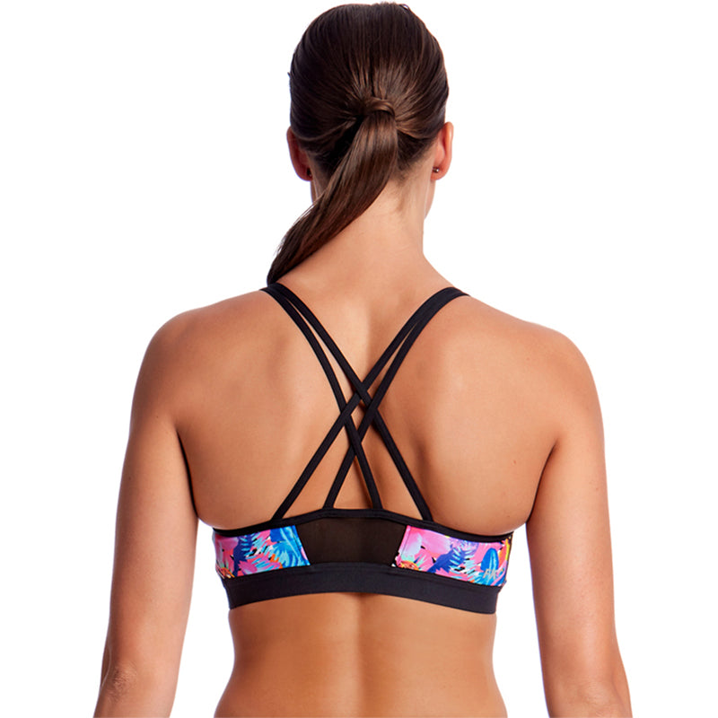 Funkita - Club Tropo - Ladies Activewear Bondage Crop Top