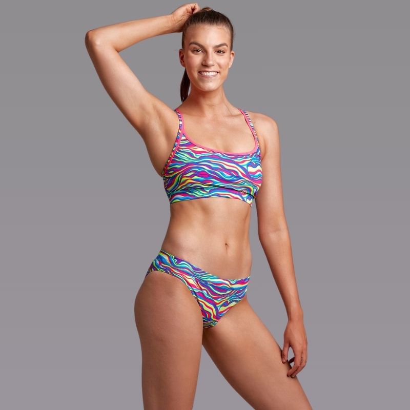 Funkita - Colour Curve - Ladies Eco Sports Brief
