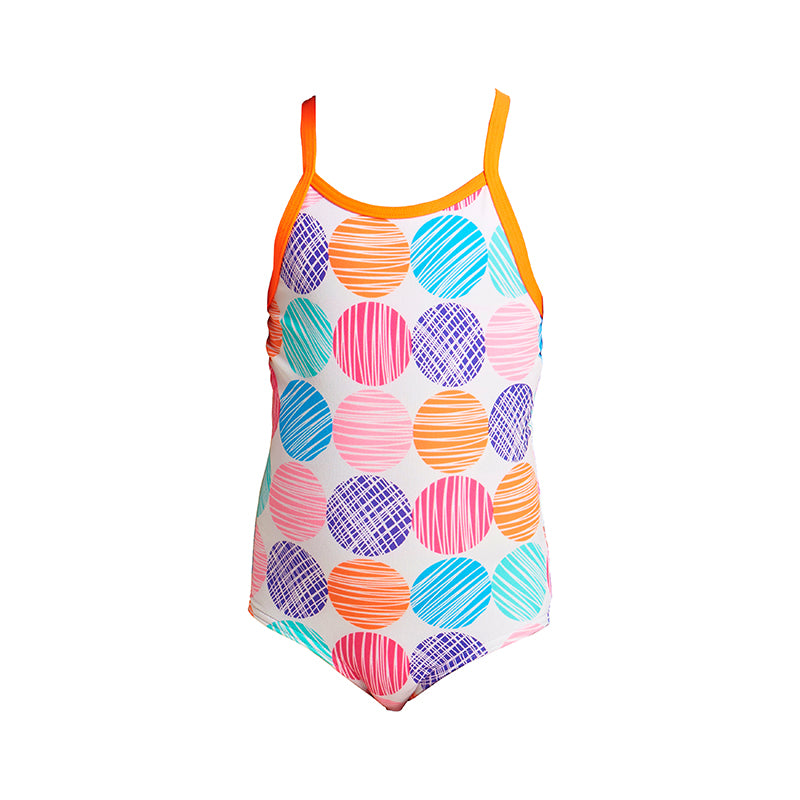 Funkita - Cotton Candy - Toddler Girls Printed One Piece