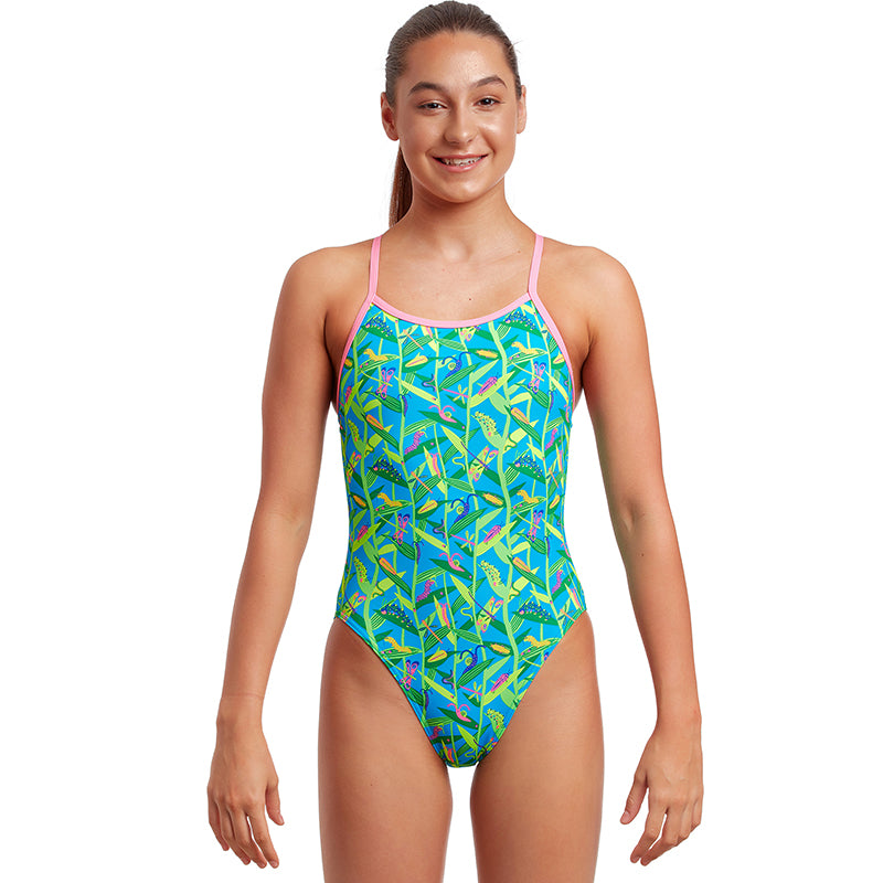 Funkita - Crawly Critters - Girls Eco Single Strap One Piece
