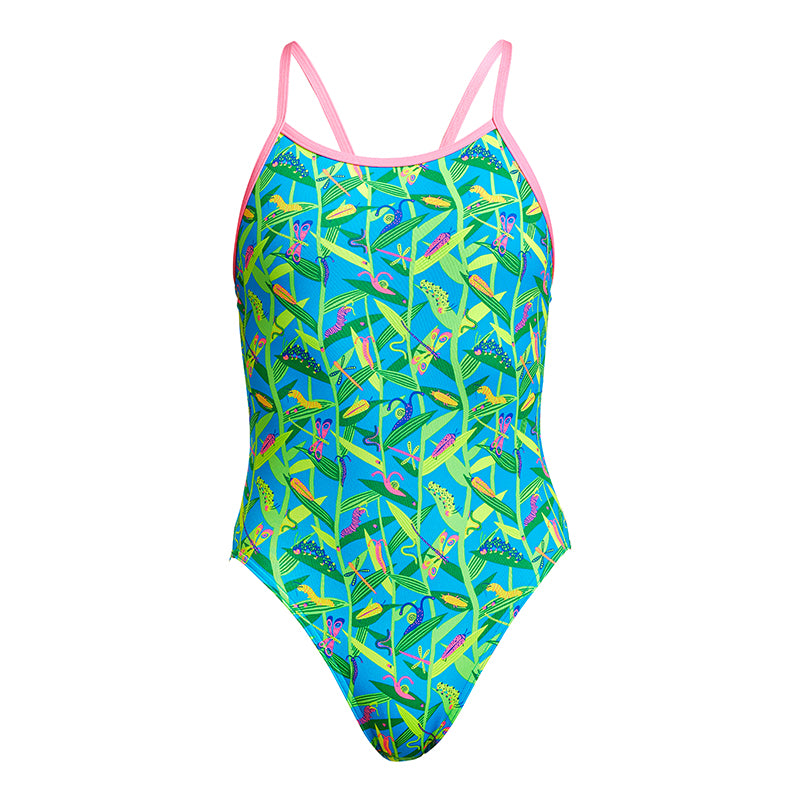 Funkita - Crawly Critters - Girls Eco Single Strap One Piece