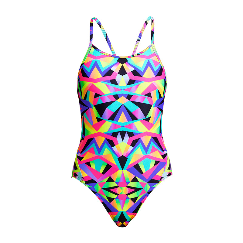 Funkita - Crystal Eyes - Girls Diamond Back One Piece