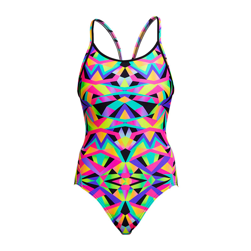 Funkita - Crystal Eyes - Ladies Diamond Back One Piece
