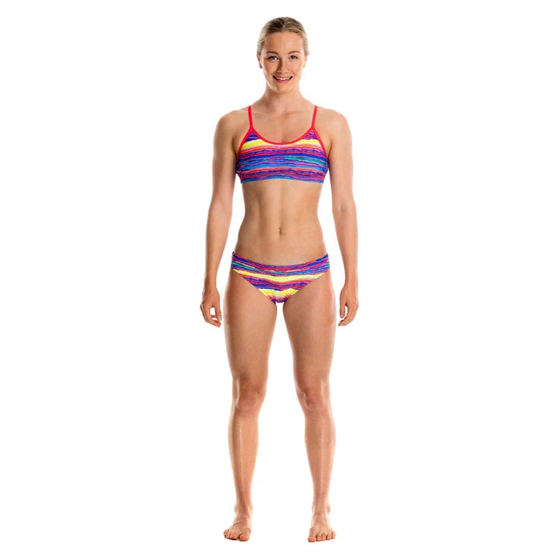 Funkita - Crystal Wave - Girls Racerback Two Piece