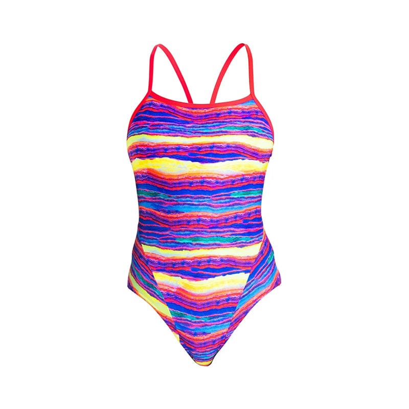 Funkita - Crystal Wave - Girls Single Strap One Piece