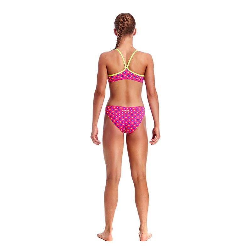 Funkita - Daisy Dots - Girls Racerback Two Piece