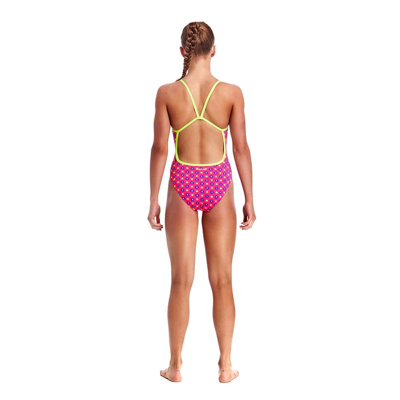 Funkita - Daisy Dots - Girls Single Strap One Piece