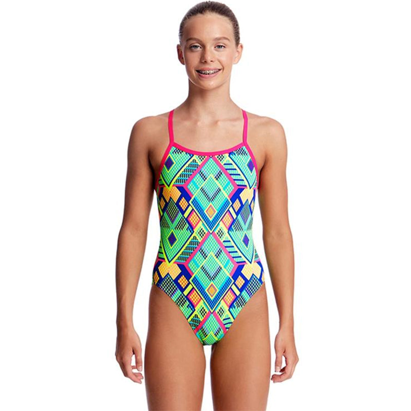 Funkita - Diamond Fire - Girls Single Strap One Piece