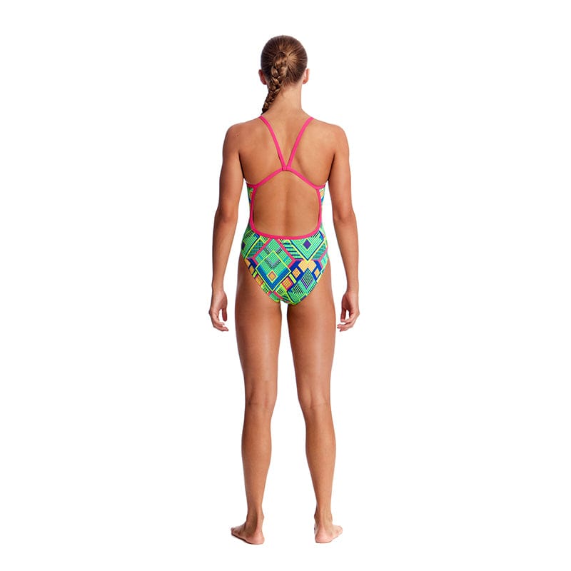 Funkita - Diamond Fire - Girls Single Strap One Piece