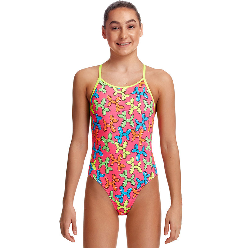 Funkita - Doggy Disco - Girls Diamond Back One Piece