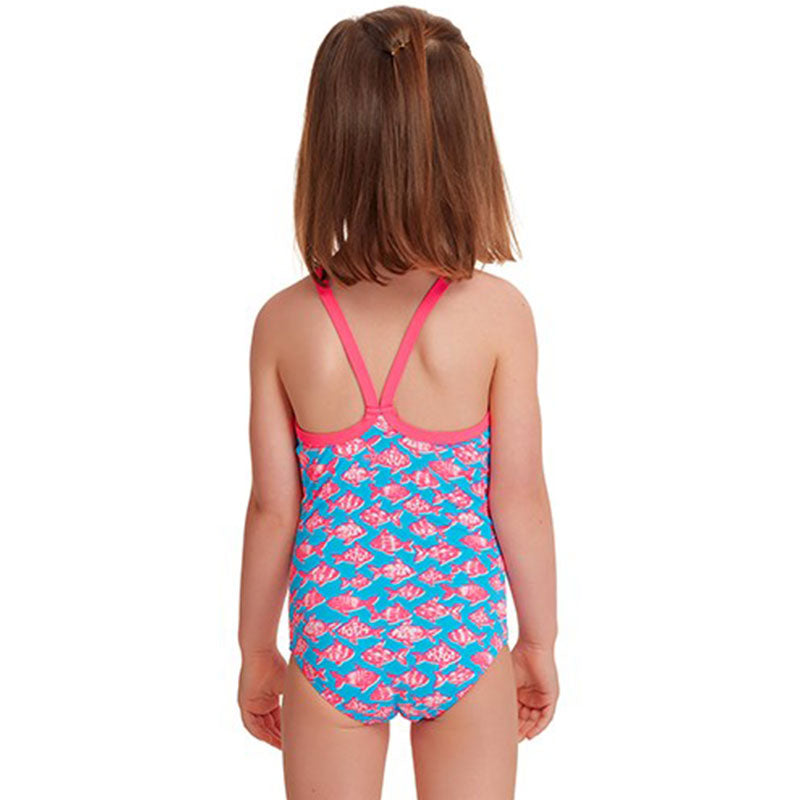 Funkita - Fancy Fish - Toddler Girls Printed One Piece