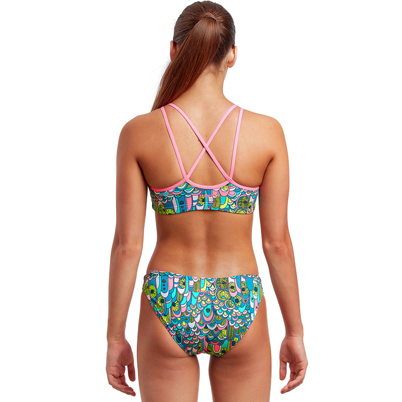 Funkita - Feather Fairy - Girls Criss Cross Two Piece