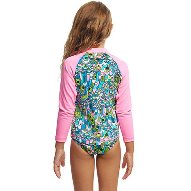 Funkita - Feather Fairy - Toddler Girls Zippy Rash Vest