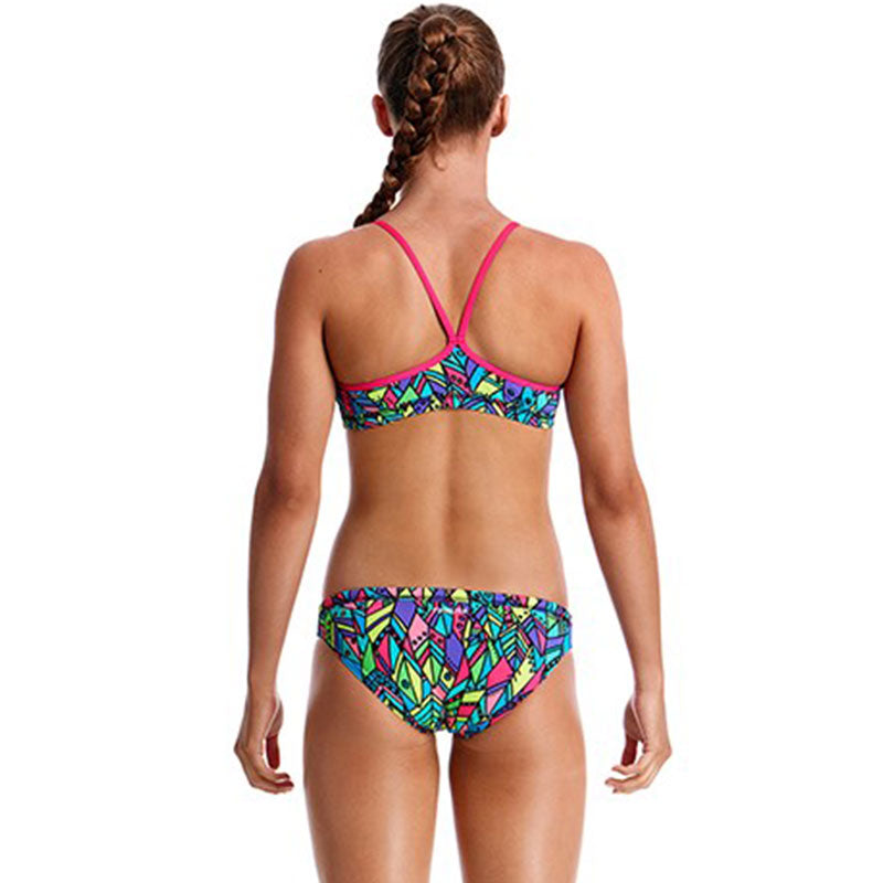 Funkita - Feather Fiesta - Girls Racerback Two Piece