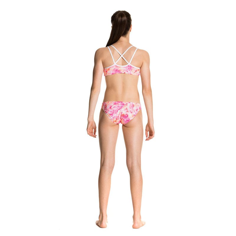 Funkita - Feather Fire - Girls Criss Cross Two Piece