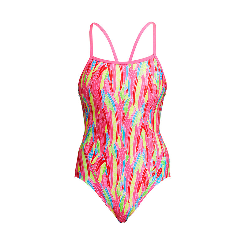 Funkita - Feather Flock - Ladies Eco Single Strap One Piece