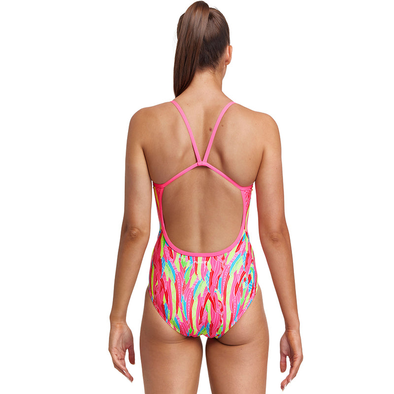Funkita - Feather Flock - Ladies Eco Single Strap One Piece