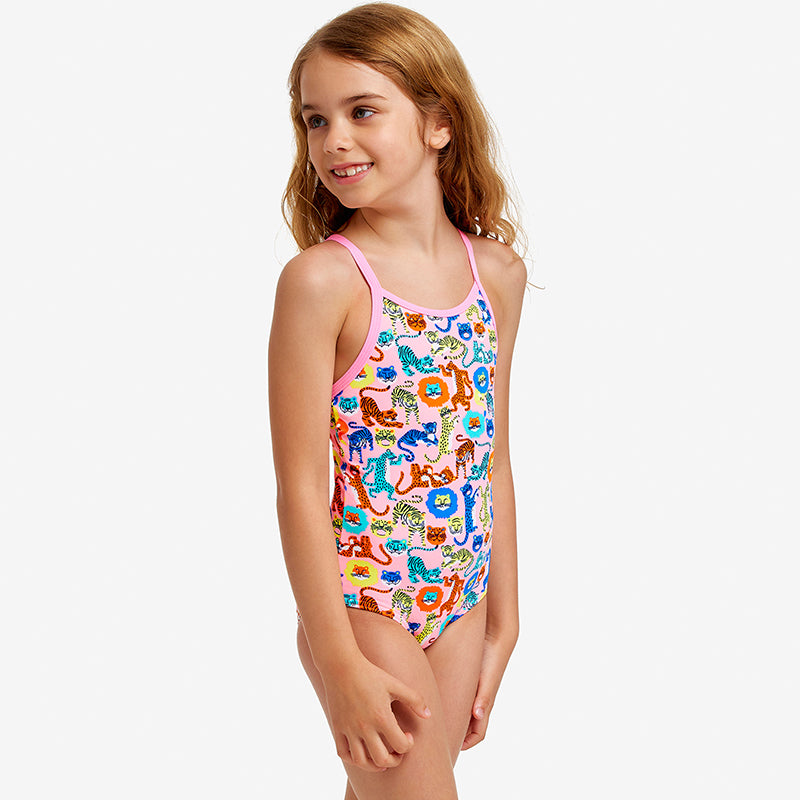Funkita - Feline Fiesta - Toddler Girls Printed One Piece