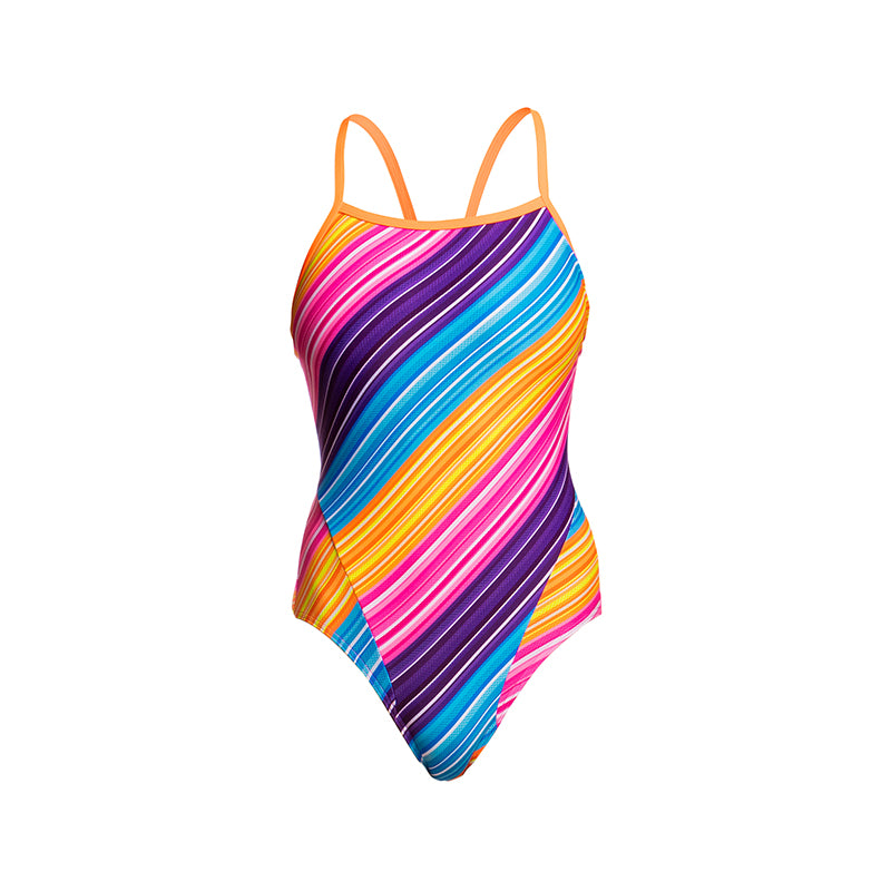 Funkita - Fine Lines - Ladies Single Strap One Piece