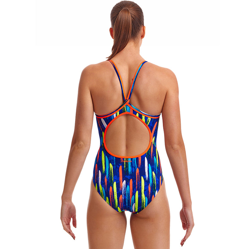Funkita - Fire Cracker - Ladies Diamond Back One Piece