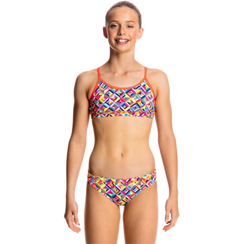 Funkita - Flash Bomb - Girls Racerback Two Piece