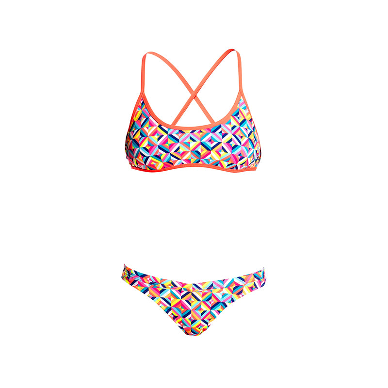 Funkita - Flash Bomb - Girls Racerback Two Piece