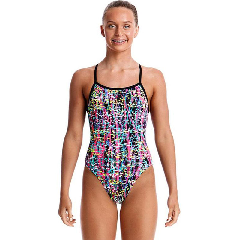 Funkita - Flickering Forest - Girls Single Strap One Piece