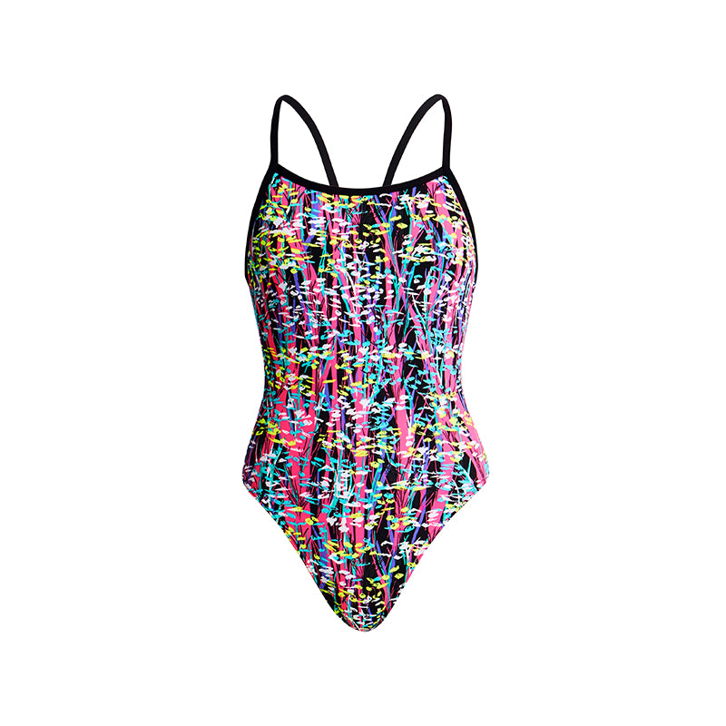 Funkita - Flickering Forest - Girls Single Strap One Piece