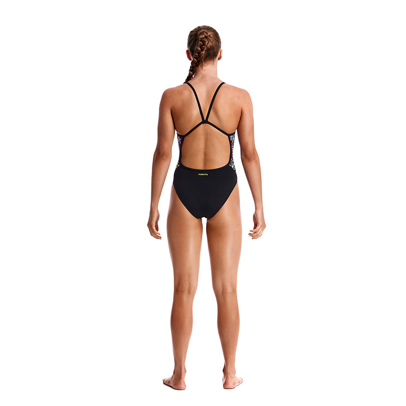 Funkita - Flickering Forest - Girls Single Strap One Piece