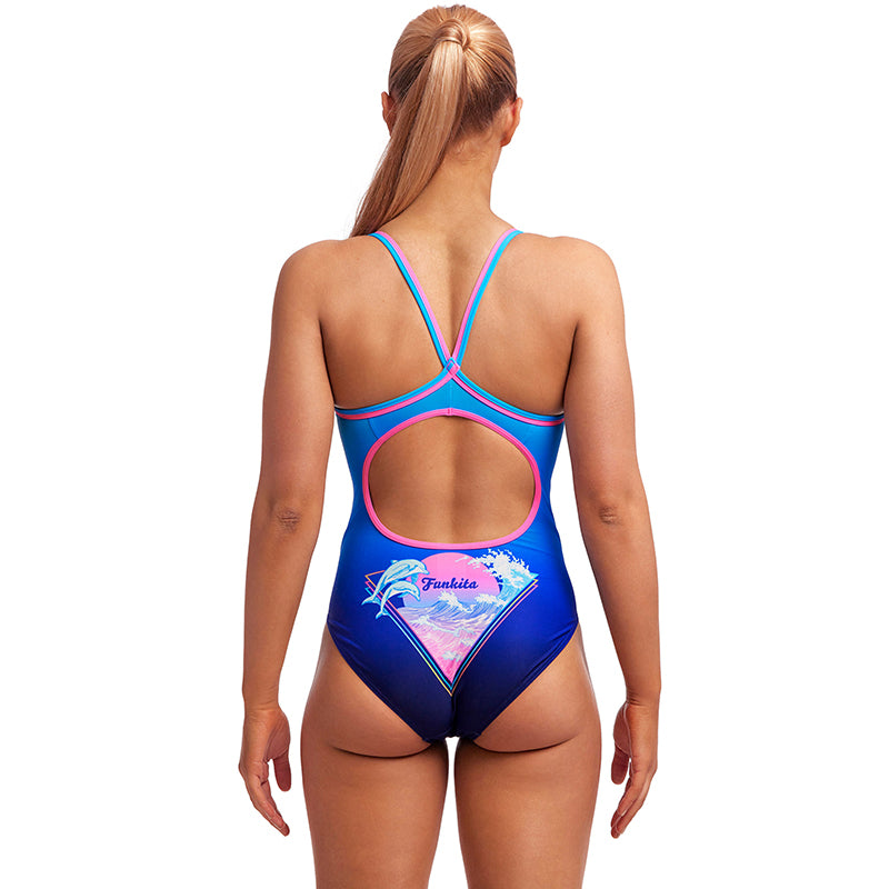 Funkita - Flying Flipper - Ladies Diamond Back One Piece