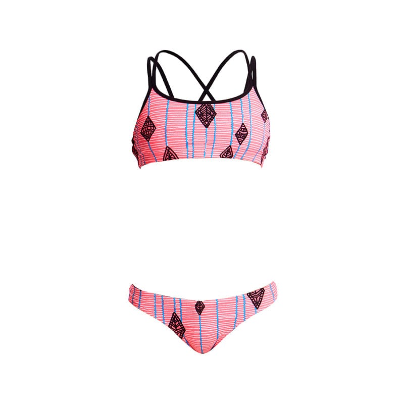 Funkita - Flying High - Girls Criss Cross Two Piece