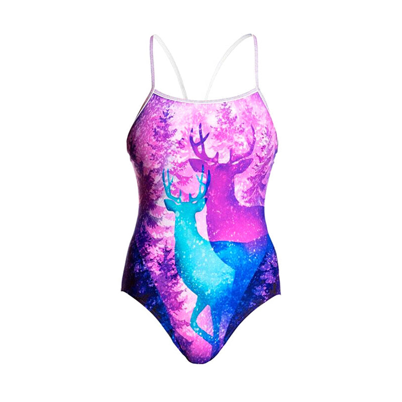 Funkita - Forest Fawn - Ladies Single Strap One Piece
