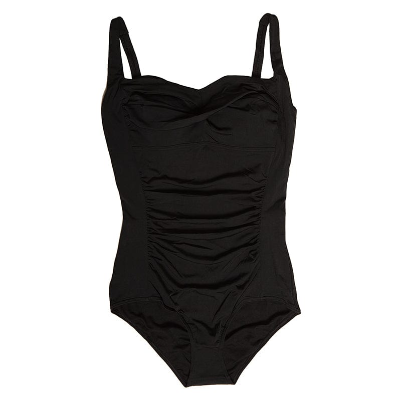 Funkita Form - Still Black - Ladies Ruched One Piece