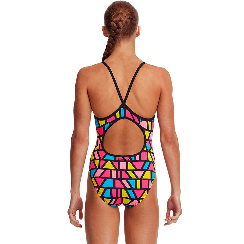 Funkita - Gee Up - Girls Diamond Back One Piece