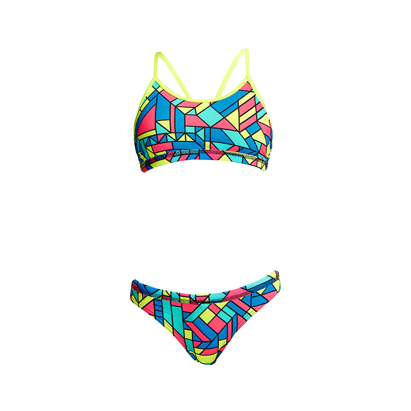 Funkita - Gettin Jiggy - Girls Racerback Two Piece