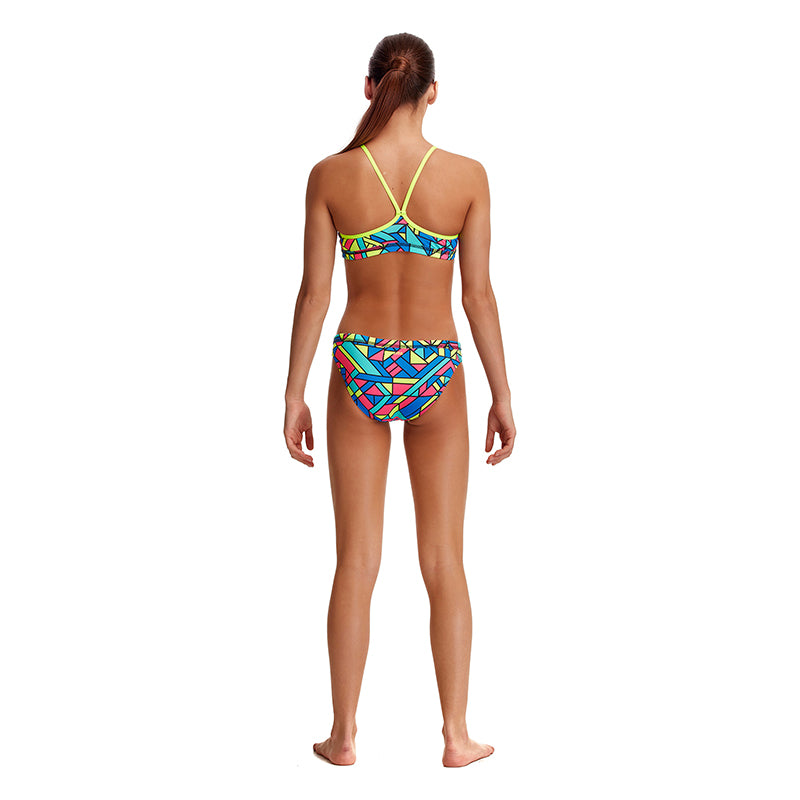 Funkita - Gettin Jiggy - Girls Racerback Two Piece