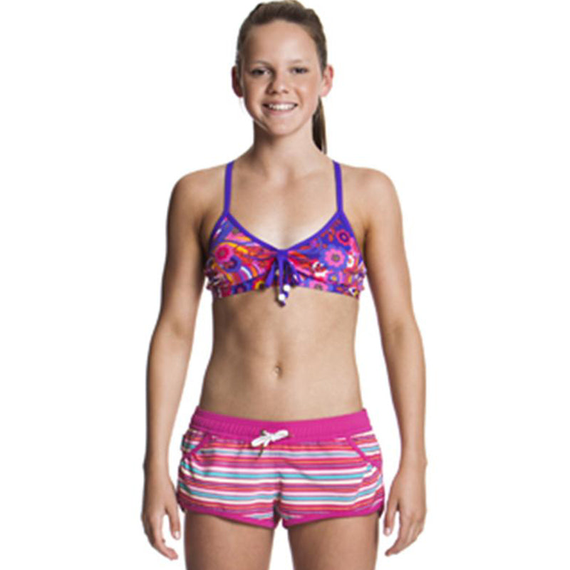 Funkita - Chelsea Stripe - Girls Beachwear Boardshorts