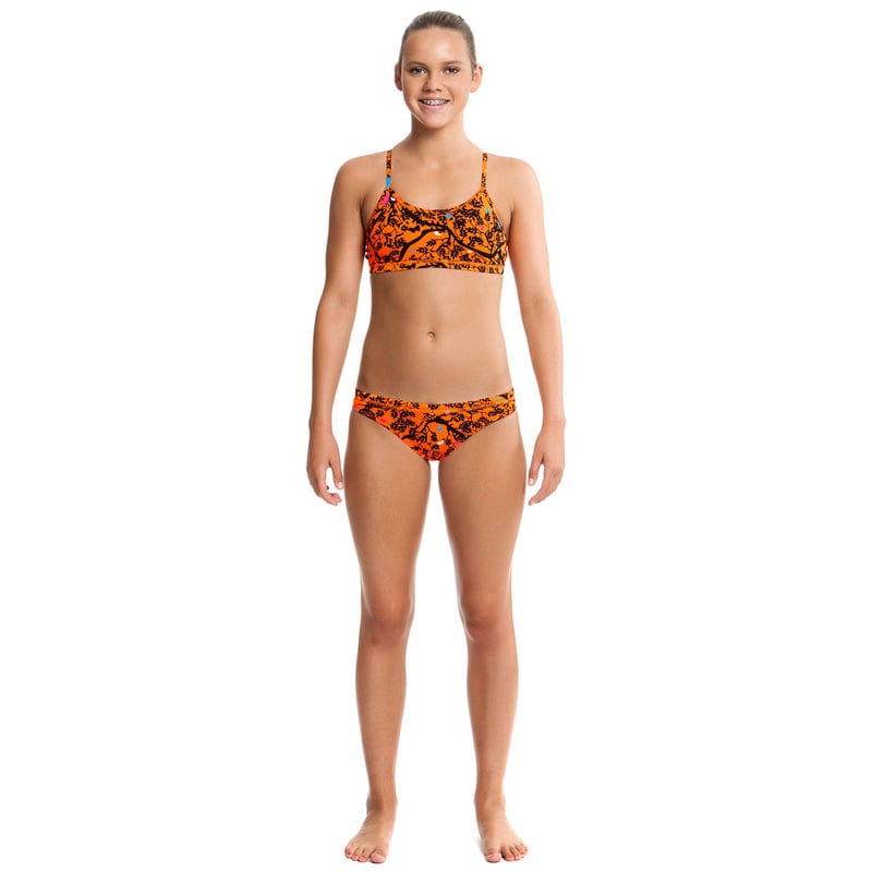 Funkita - Forest Sunset - Girls Racerback Two Piece