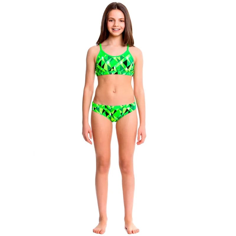 Funkita - Kryptonic Clash - Girls Racerback Two Piece