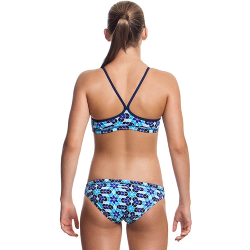 Funkita - Liquid Ice - Girls Racerback Two Piece