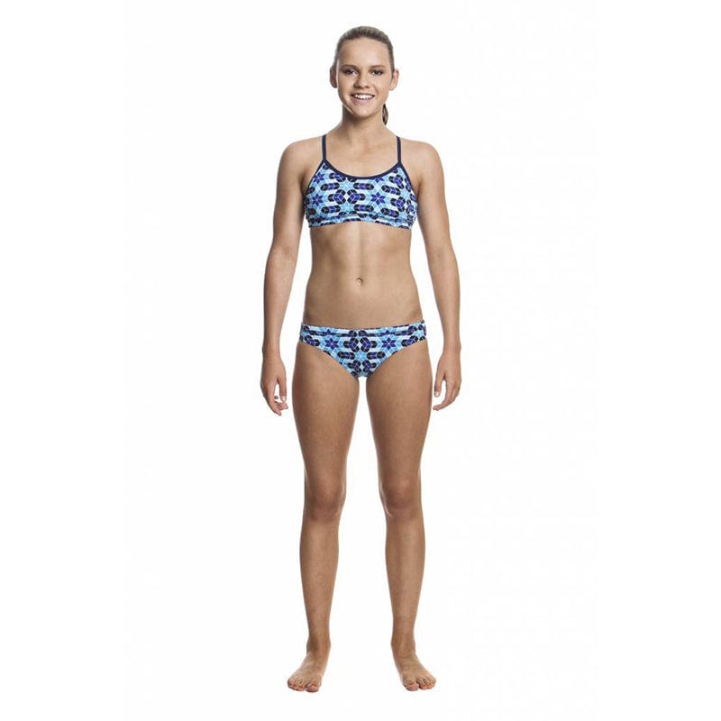 Funkita - Liquid Ice - Girls Racerback Two Piece