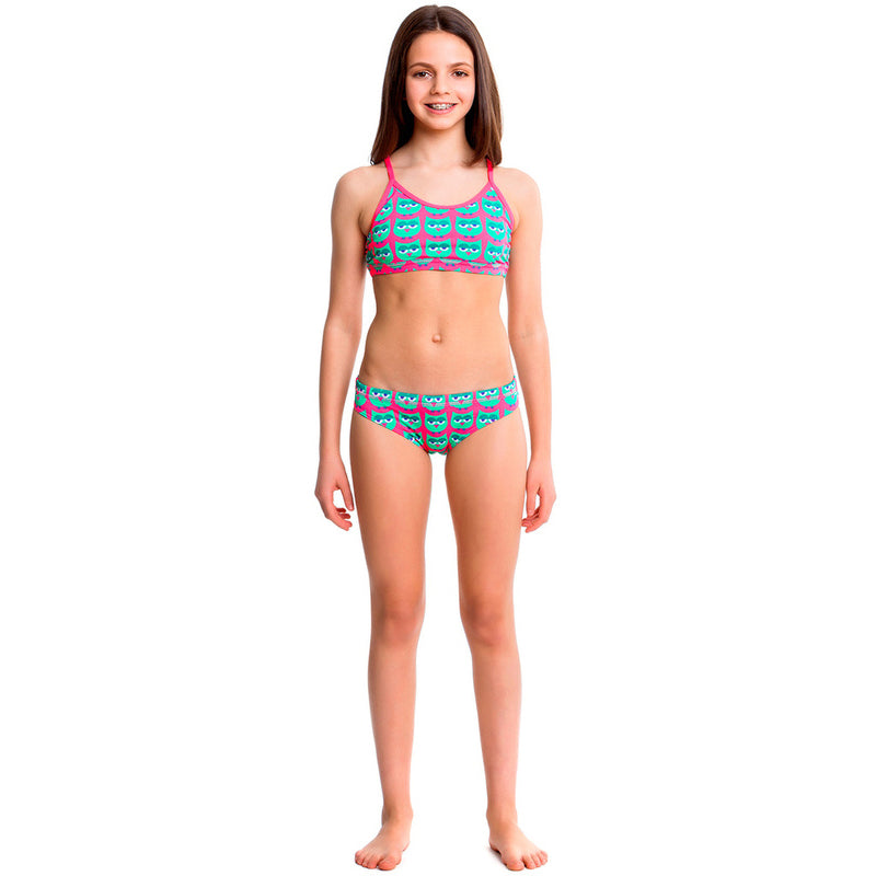 Funkita - Parliament Party - Girls Racerback Two Piece - Aqua Swim Supplies